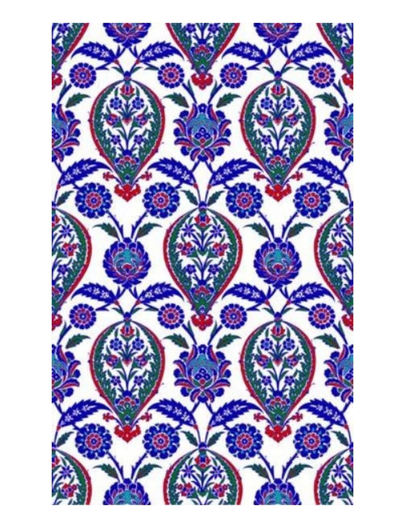 Cami Çinileri 25x40 - 10, Çini desenli seramik, Çini seramik, Çini seramik karo,