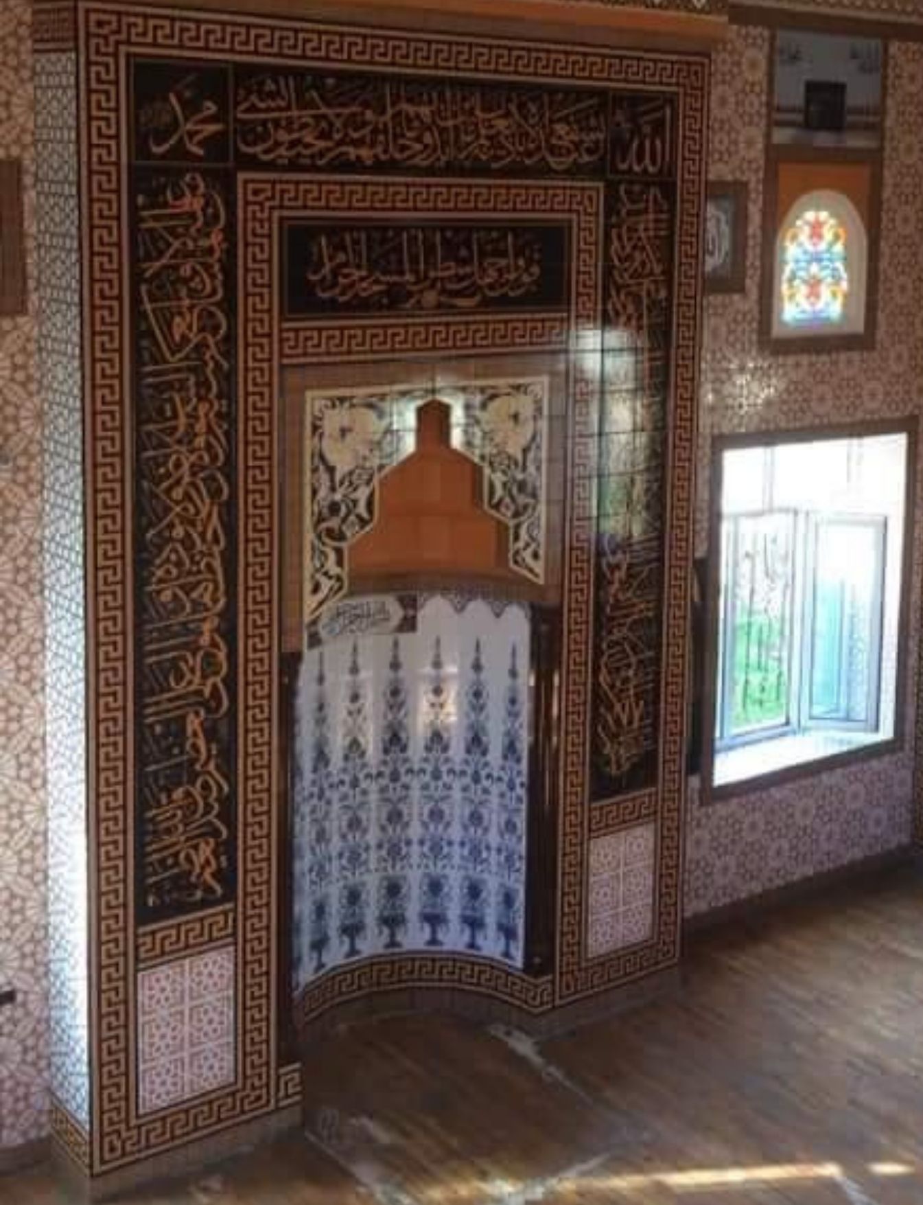 Cami Mihrapları - 070, Çinili Cami Mihrap,